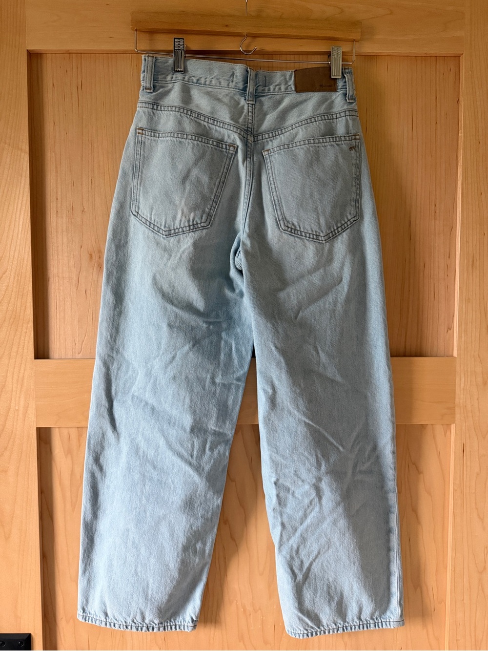 Madewell The Perfect Vintage Wide Leg Crop Jeans | size 24 - Picture 6 of 7
